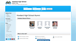 Desktop Screenshot of howlandhighschool.org