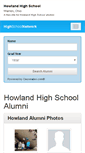 Mobile Screenshot of howlandhighschool.org